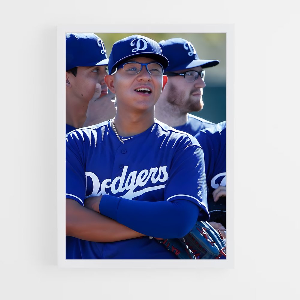 Poster L'Observateur du Dugout – affiche Baseball (vue 3)